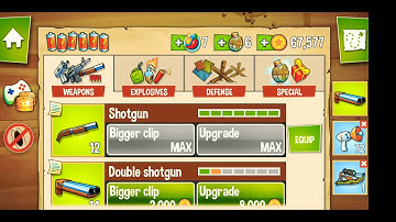 Playing SWAMP ATTACK and pass challenge 4...Upgrade Duble shotgun!