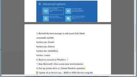 Fix NTFS File System blue error in Windows