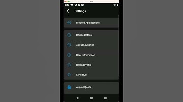 Airplane Mode Option on Omnissa Launcher (Zebra)