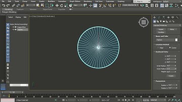 3ds Max 2019 - Creating a Bar Table