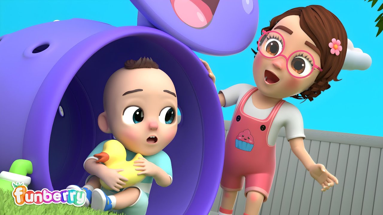 Peek A Boo Song | Funberry Nursery Rhymes & Kids Songs - YouTube