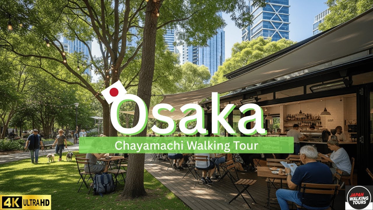 【4K HDR】🇯🇵 Osaka Umeda Art Walk | Discovering Stunning Public Sculptures & Modern Architecture