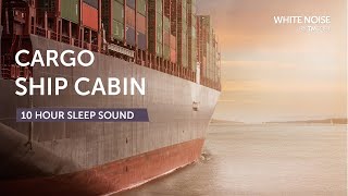 صوت النوم لكابينة سفينة الشحن - 10 ساعات - شاشة سوداء screenshot 4
