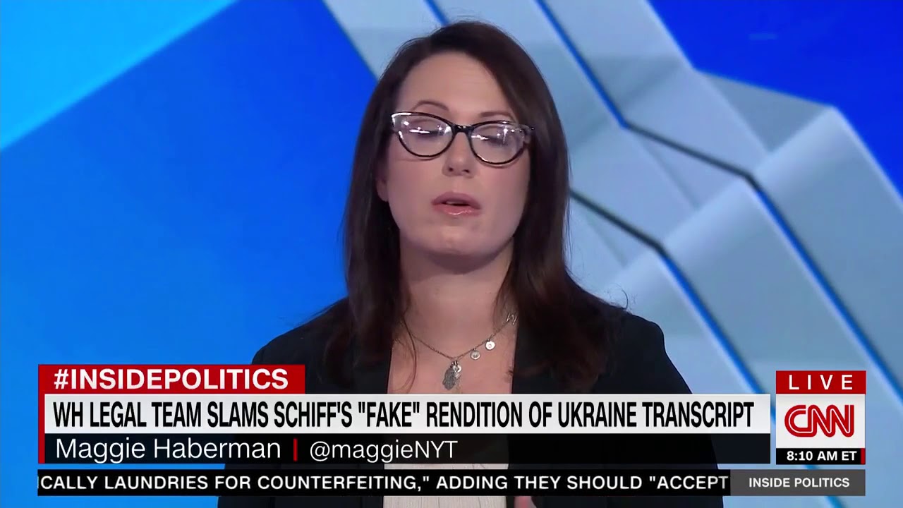 NYT’s Haberman: WH Has “Effective Argument” That Democrats’ Impeachment Is All Politics