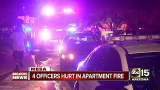 FD: 5 hospitalized after fire at Mesa apartment complex