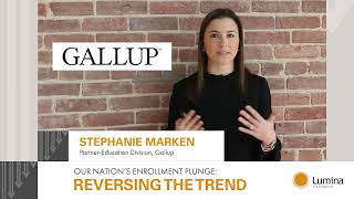 Our Nation's Enrollment Plunge | Webinar discusses solutions to declining enrollment rates