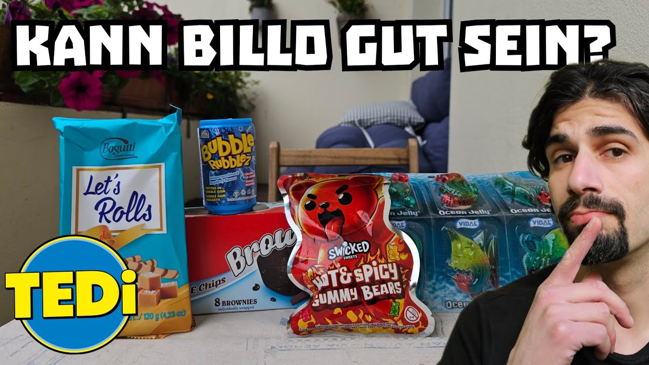 Habe Süßigkeiten bei Tedi gekauft