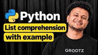 Python Tutorial for Beginners DAY 32 | List Comprehension in Python Explained with Examples