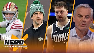 Colin's Aaron Rodgers49ers Week 1 conspiracy theory, Luka Dončić 'screams selfish' | THE HERD