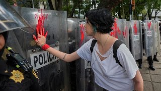 Демонстранты в Мехико требуют разрыва дипотношений с Израилем
