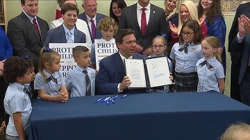 Gov. DeSantis signs controversial House Bill 1557, dubbed 