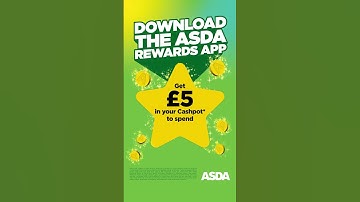 Get £5 in your Asda Rewards Cashpot!
