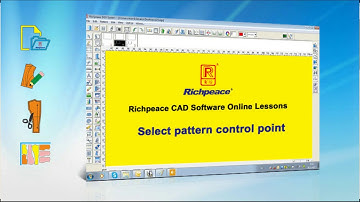 Richpeace garment CAD software online lessons-Tip of the day-Select pattern control point