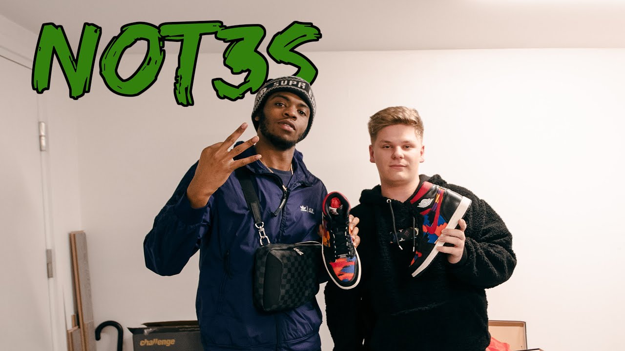 I MADE NOT3S CUSTOM AJ1s