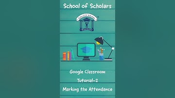 How to mark the ATTENDANCE in Google Classroom?