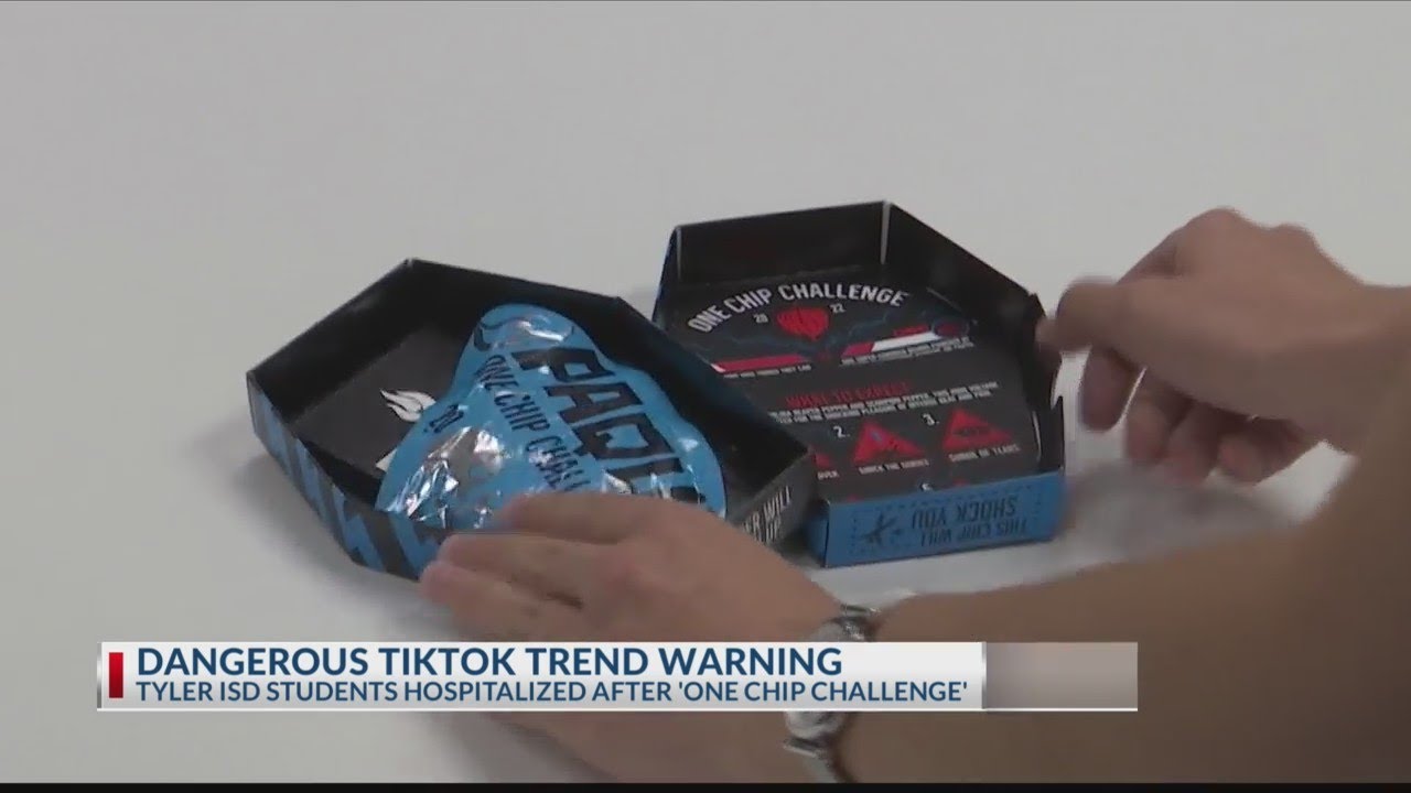 What is the 'One Chip Challenge' TikTok trend?