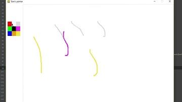 creating our own painter - pygame - part 2, enabling drawing, fixing bugs