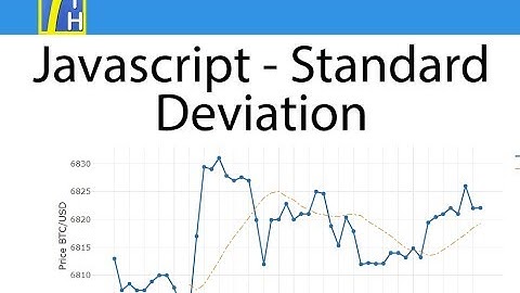 Javascipt Standard Deviation