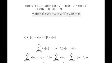 Midterm 2 Question Video - Properties of Convolution Sum