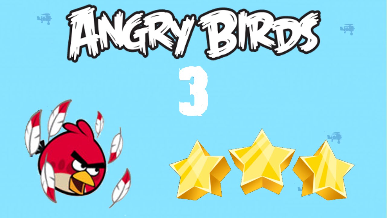 [#3] Angry Birds - Egg Defender - Red's Mighty Feathers - 3 stars