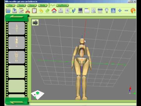 Project crocodile GUI for 3D data handling