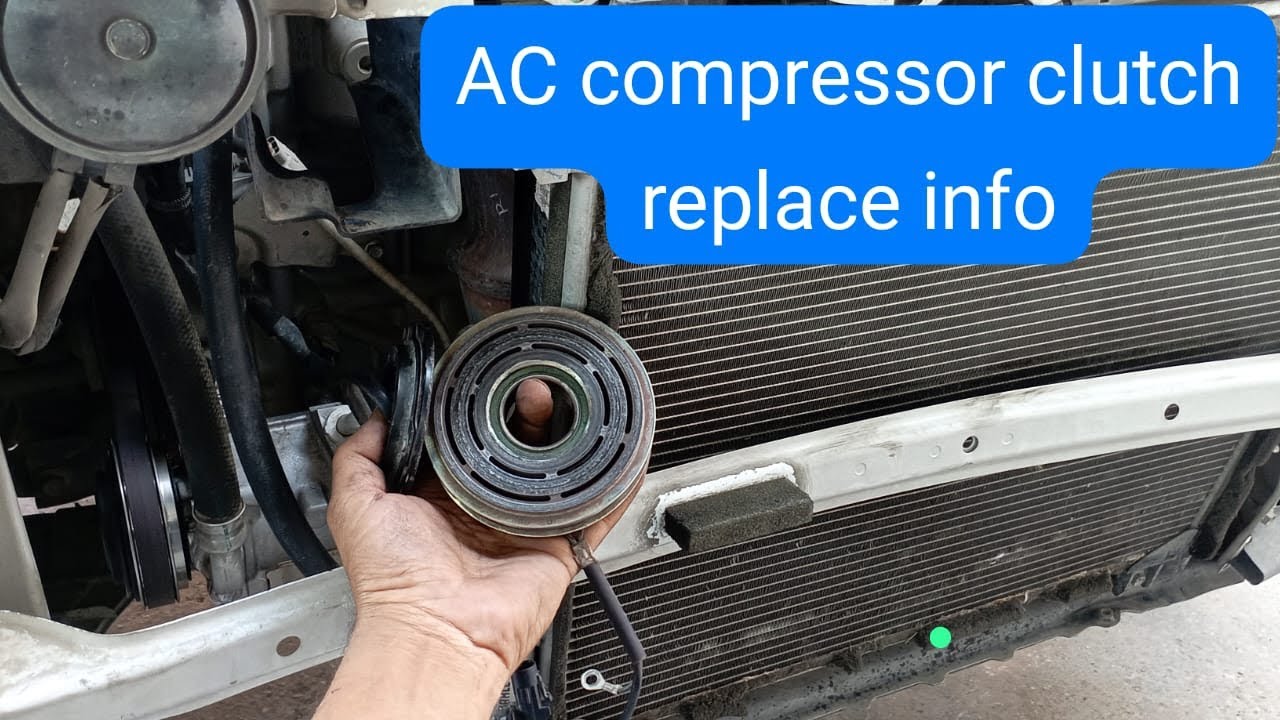 Maruti Wagon R AC compressor clutch replace information YouTube