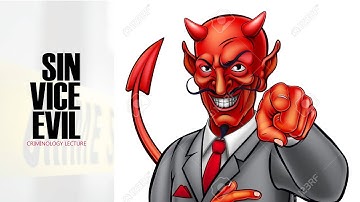 Sin Vice Evil | Criminology Lecture 1.5 | CSS Urdu