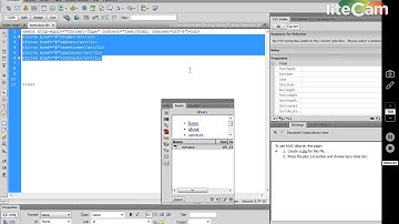 Dreamweaver library Tutorial