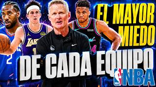 Warriors ¿SE ESTANCAN?🚨 Lakers SIN LEBRON🔥 Miami y Giannis🤔 Bucks💣 EL MAYOR MIEDO DE CADA EQUIPO NBA