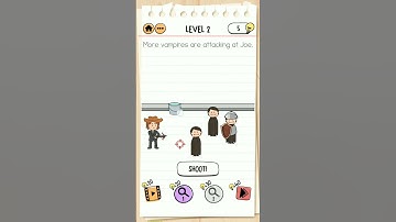 Brain Test 2 Level 2 || Smith and Joe part 2, more Vampires are attacking at joe.