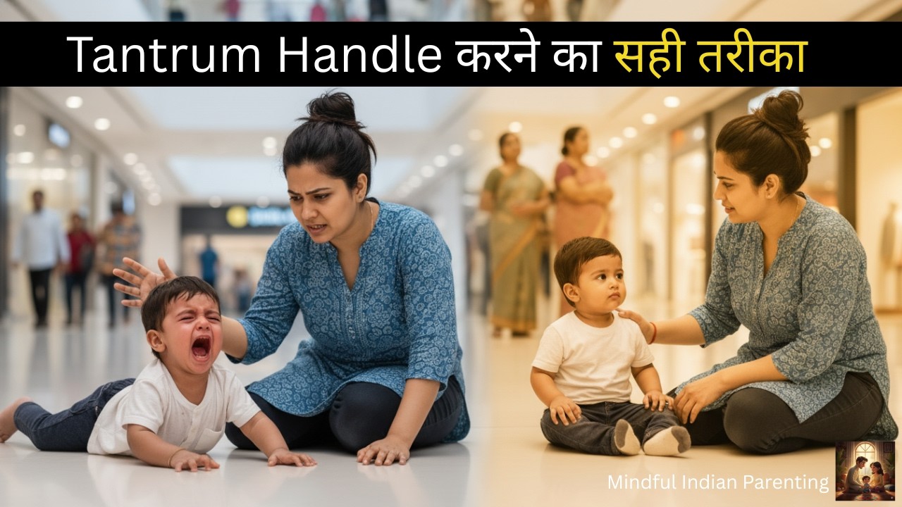 How to Handle Toddler Tantrums in Public | Indian Parenting Guide - YouTube