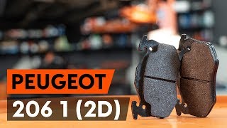 Montera Bromsbelägg fram och bak PEUGEOT 206 CC (2D): gratis video