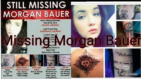 Missing Morgan Bauer