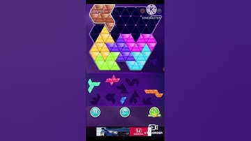Block triangle puzzle challenger level 08