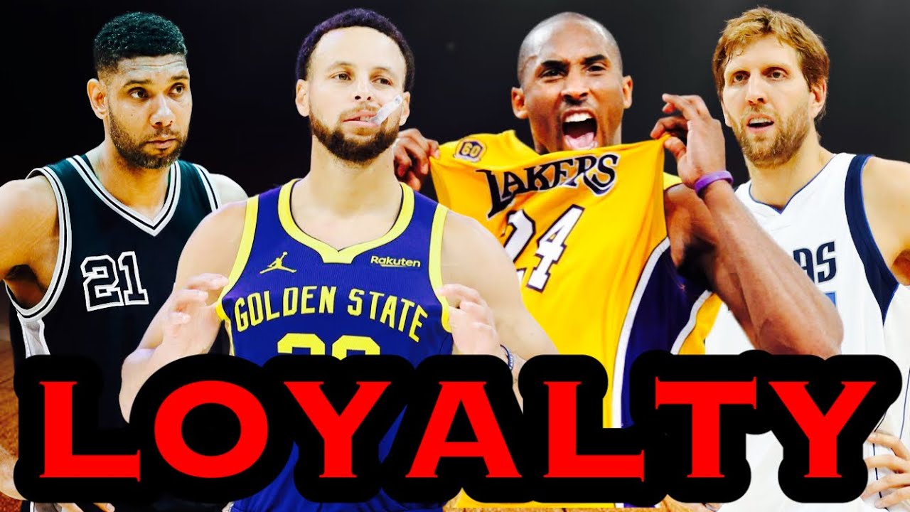 The Top 10 LOYAL Players in NBA History