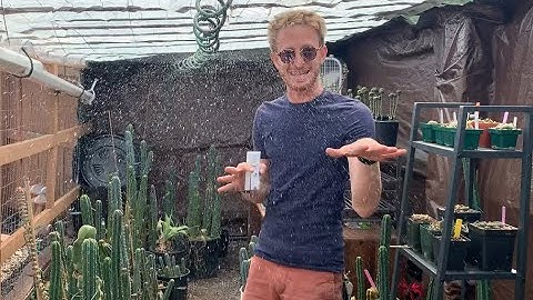 Off -Grid self watering and cooling greenhouse system with hail protection and light dep!
