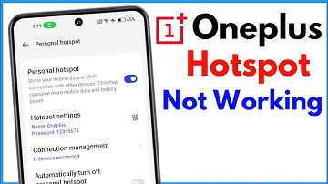 Oneplus Mobile Hotspot Not Working | Oneplus Hotspot Problem