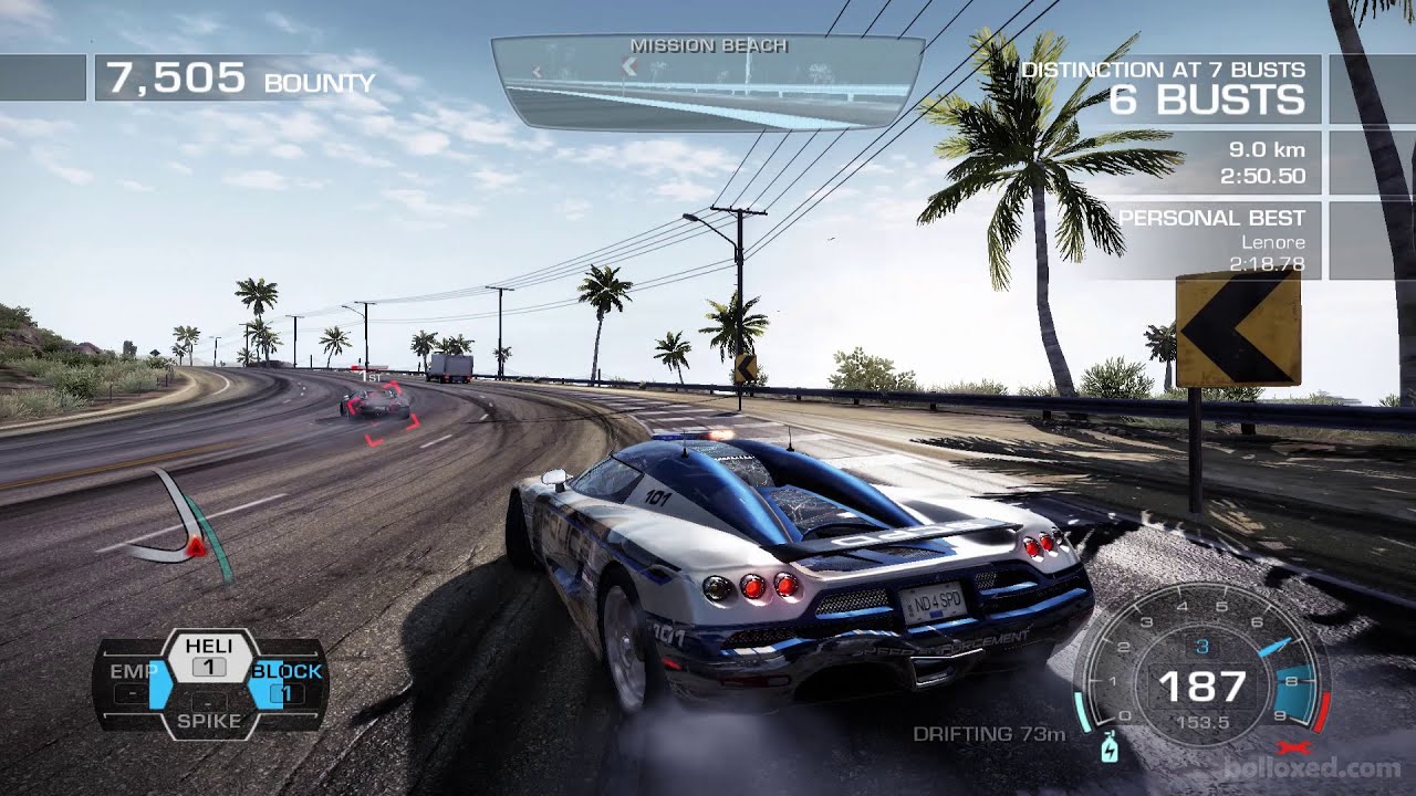 pc remote Need for Speed: Hot Pursuit - Hard Target - Full Race 【1080p】