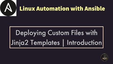#21: Deploying Custom Files with Jinja2 Templates | Introduction to Jinja2 Template