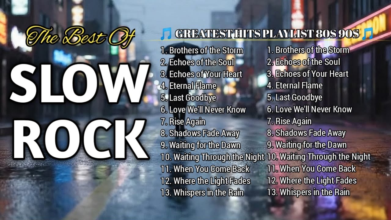 🔥 LIVE Slow Rock Forever – Timeless Love Songs Radio