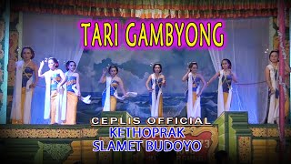 TARI GAMBYONG KETHOPRAK SLAMET BUDOYO