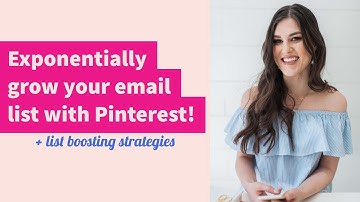 Grow your Email List with Pinterest in 5 Easy Steps!