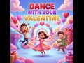 Dance With Your Valentine 💕 | Fun Movement Song for Kids | Valentine’s Day Dance