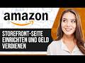 So richtest du eine Amazon Storefront-Seite ein & verdienst Geld auf Amazon 2026
