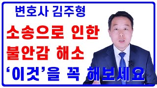 민사소송 불안할 때 할 수 있는 확실한 한 가지 - 변호사 김주형