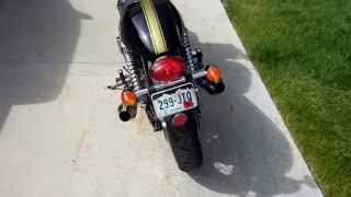 2013 Triumph Thruxton - British Customs Predator exhaust