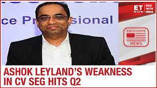 Ashok Leyland Q2 reports a loss of ₹147 crores | Gopal Mahadevan to ET Now