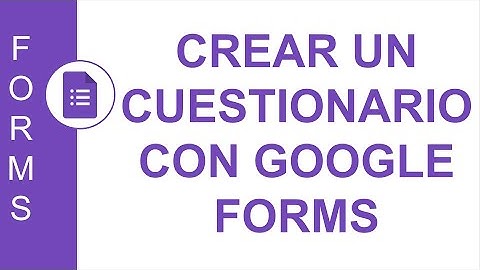[GOOGLE FORMS] CREAR UN CUESTIONARIO CON GOOGLE FORMS | CONVERTIR EN CUESTIONARIO