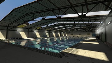 Exploring zs_swimming_pool_v2! | Half-Life 2 Android ( New Port ) | Source SDK 2013 Engine Android