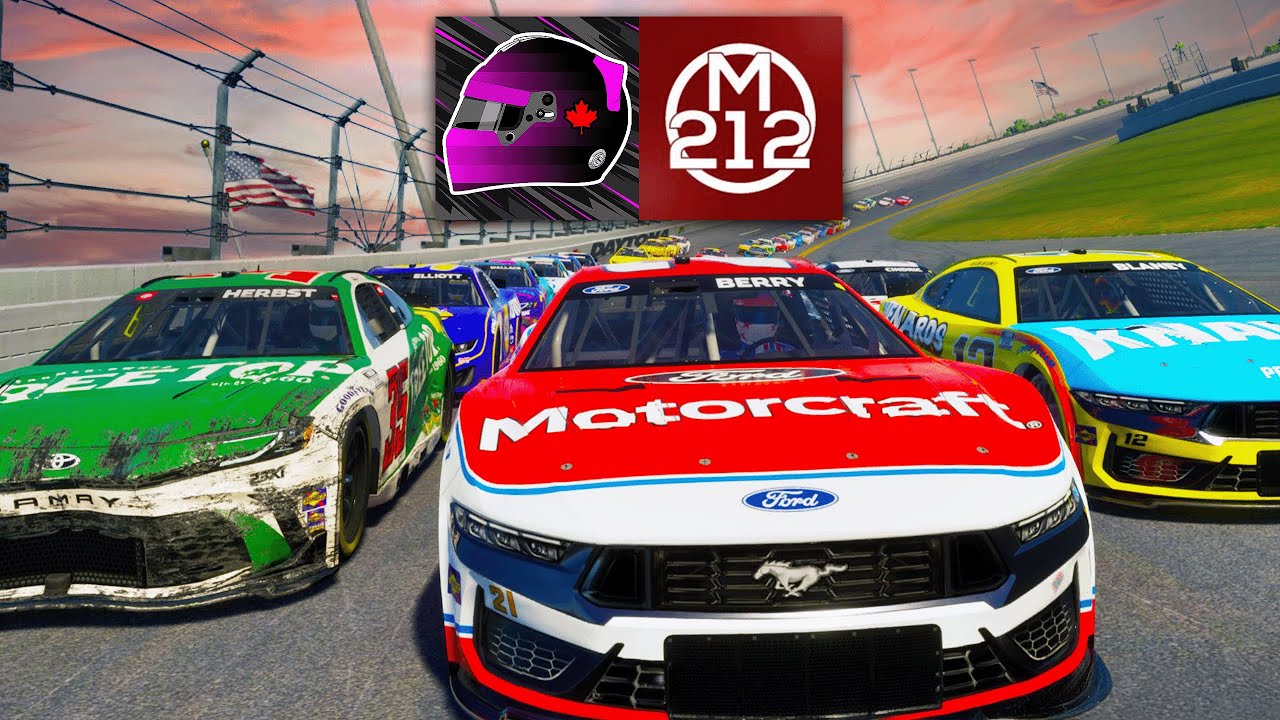 We Started A 2 Player Career Mode In NASCAR 25